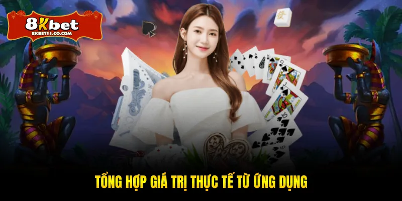 Tổng hợp giá trị thực tế từ ứng dụng