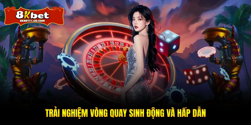 Trải nghiệm vòng quay sinh động và hấp dẫn